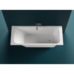 Ванна каменная Salini Orlando Kit S-Stone 1021M белая матовая Ванна каменная Salini Orlando Kit S-Stone 1021M белая матовая